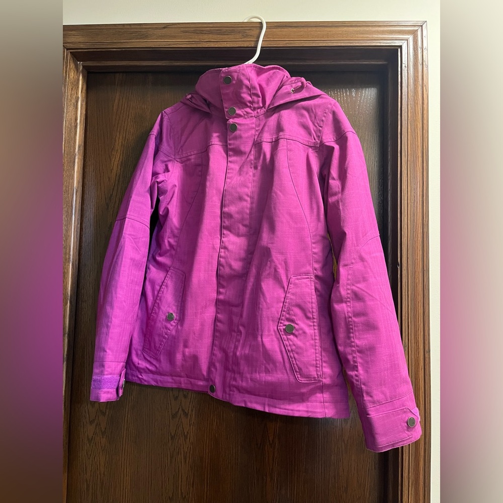 Burton Dryride Snowboarding Jacket Women’s Medium purple fuchsia color - Picture 2 of 7